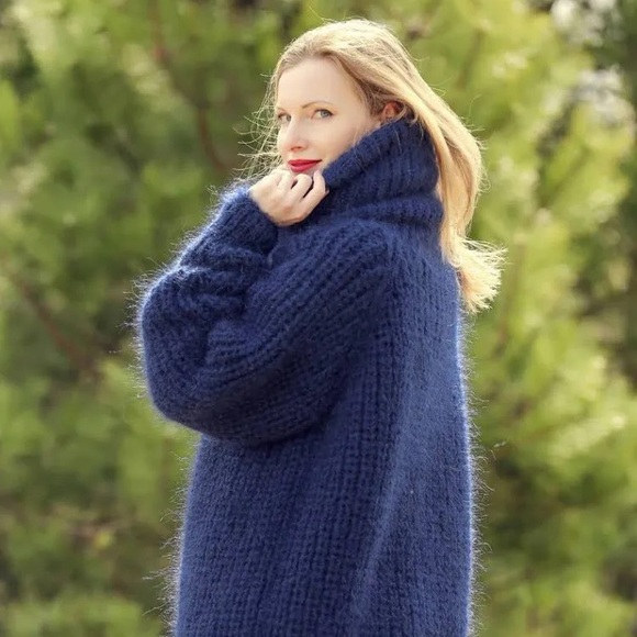 Giuliva heritage navy chuck knit Sweater
